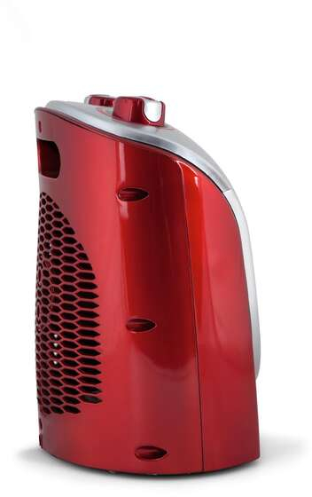 Imagen extra Orbegozo FH 5026 Calefactor Confort Rojo - Potencia de 2200W - Proteccion contra Sobrecalentamiento - Funcion de Oscilacion de 90° - Control Ajustable de Temperatura - Seguridad Antivuelco