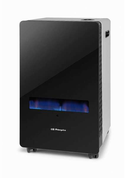 Orbegozo HBF 100 Estufa Llama Azul - Potencia 3800W - Clase Energetica A - Triple Sistema de Seguridad - Portatil y Eficiente