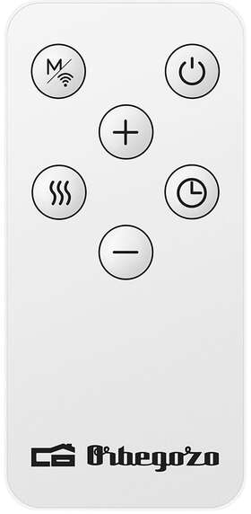 Imagen extra Orbegozo SPW 8000 Calefactor Wifi Baño - IP-21 - Elementos Ceramicos PTC - Programable - Dos Niveles de Calor - Funcion Memoria - Mando a Distancia