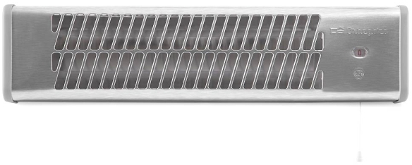 Imagen extra Orbegozo BB 5000 Estufa de Cuarzo para Aseo - Potencia 1200W - Interruptor por Tirador - 2 Niveles de Calor - Kit de Montaje para Pared - Pantalla Orientable - 13x11.5x54cm - Color Gris