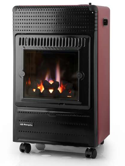 Orbegozo HBF 95 Estufa Llama Azul - Potencia Maxima 3500W - Ideal para Espacios Mayores a 25 M2 - Triple Sistema de Seguridad - Encendido Piezoelectrico - Gas Butano/Propano