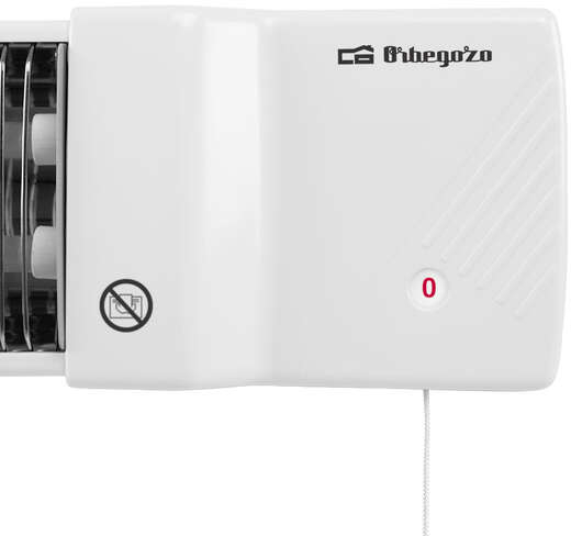 Imagen extra Orbegozo BB 5002 Estufa de Cuarzo para Baño - Calor Instantaneo y Eficiente - Diseño Atractivo y Facil Instalacion - Potencia Ajustable - Pantalla Orientable