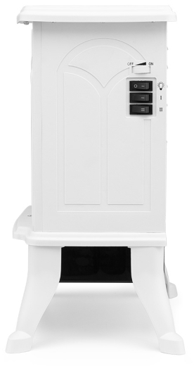 Imagen extra Orbegozo CM 9021 Chimenea Electrica - Potencia 1500W - Termostato Regulable - Efecto Fuego Real - Calefactor Ceramico - 40.5x45x24cm - Color blanco