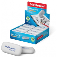 EXPOSITOR 24 Gomas borrar Erichkrause Balance Borrador de Dureza Media