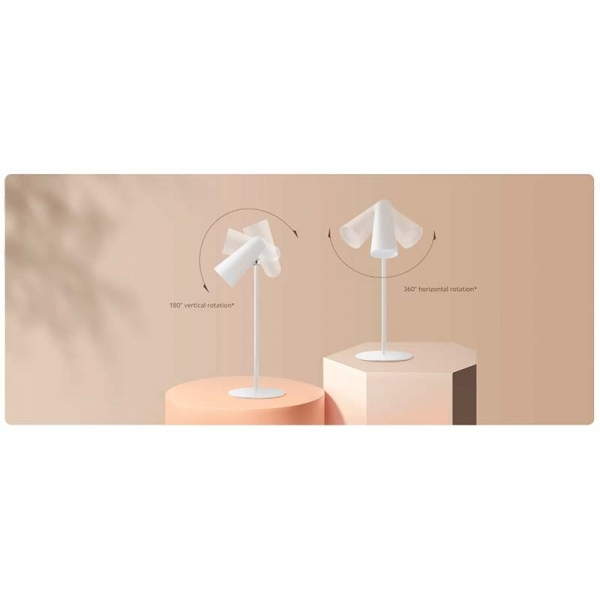 Imagen extra Xiaomi Xiaomi Flexible Rechargeable Lamp Lampara de Mesa Multifuncion 100lm Blanco