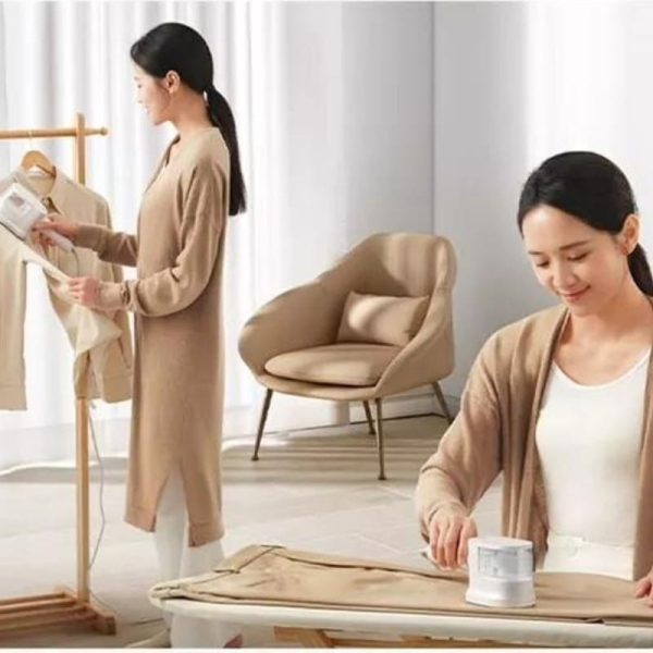 Imagen extra Xiaomi Handheld Steam Iron Plancha de Vapor 100W - Presion de hasta 30 kPa - Uso Vertical y Horizontal - Precalentamiento en 30seg - Color Blanco