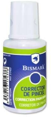 Corrector liquido en bote con pincel económico