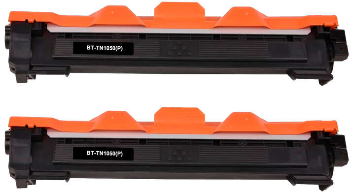 PACK 2 Toner TN1050 Compatible para Brother HL-1110 HL-1210 MFC-1810 DCP-1510 TN-1050