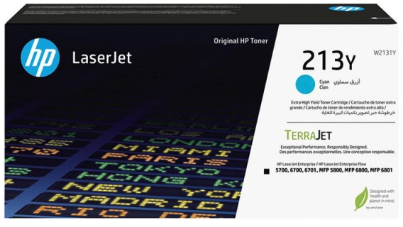 HP W2131Y Cian Toner Original 213Y