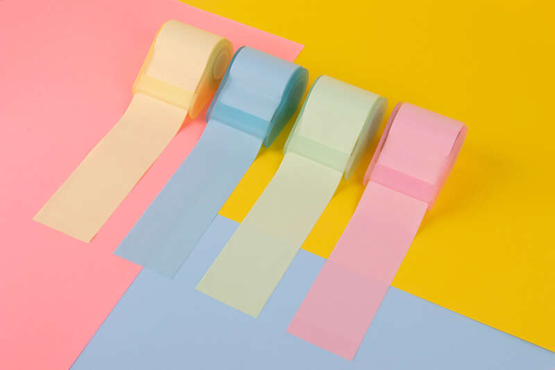 Imagen extra Apli Rollo Dispensador de Nota Adhesiva 50mm x 8m - Facil de Usar - Adhesivo de Calidad - Diseño Ergonomico - Azul Pastel