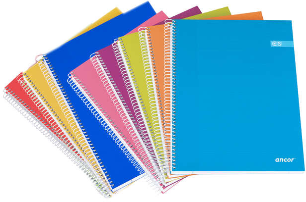 Cuaderno Folio Raya Horizontal - 80 Hojas 60gr - Tapa Dura de Carton Plastificado