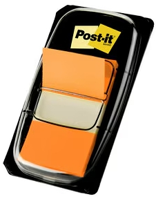 Imagen extra Post-it Index Dispensador con 50 Marcadores Reposicionables 25.4 x 43.2mm - Adherencia Firme - Para Marcar, Señalar o Destacar Informacion - 7000144932 - Color Naranja