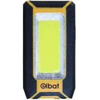 Elbat Linterna LED Recargable - Gancho e Iman - Cob 8W 500LM - Color Negro