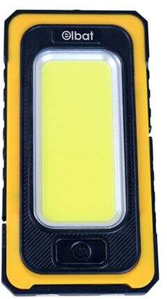 Imagen extra Elbat Linterna LED Solar Recargable - Gancho e Iman - Cob 10W 800LM - Color Negro