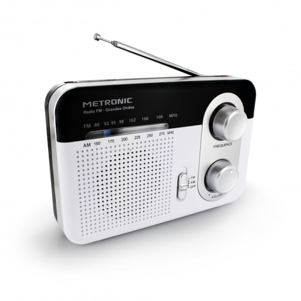 Metronic Radio Portatil AM/FM