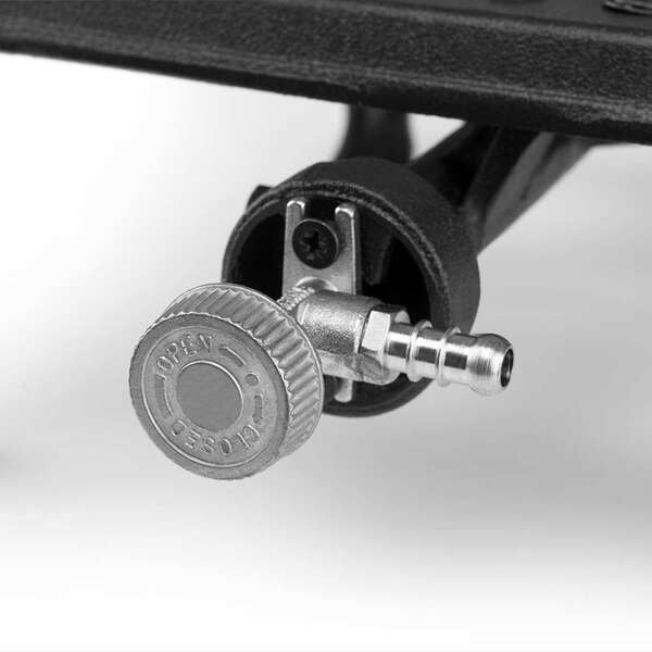 Imagen extra Orbegozo FO 6100 Hornillo a Gas Portatil Resistente - Potente Quemador de 3.5kW - Parrilla de Hierro Fundido - Uso Exterior Seguro - Compacto y Facil de Transportar