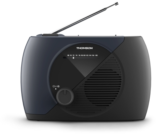 Thomson RT350 Radio FM Portatil Analogica. Negra