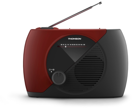 Thomson RT353 Radio FM Portatil. Roja