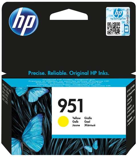 HP 951 Amarillo Original OfficeJet PRO 8100 / 8600 CN052AE