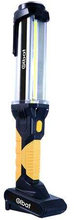 Elbat Linterna LED Recargable - Gancho e Iman - Cob + LED 10W 800LM - Color Negro