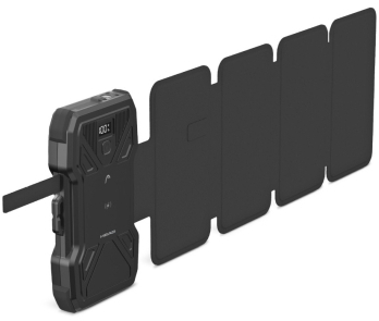 Imagen extra Head Powerbank Solar 10.000mAh 22.5W - Carga Solar con 5 Paneles - Con Power Delivery, Carga Simultanea, Carga Inalambrica - Pantalla LCD y Linterna - Color Negro