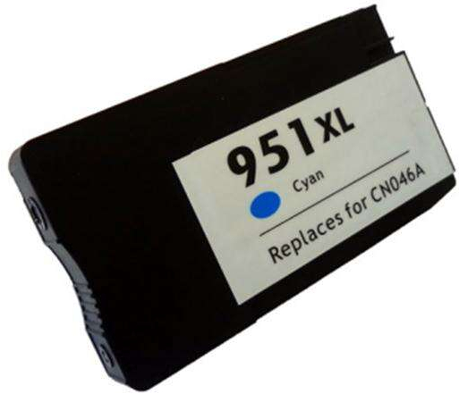 Cartucho compatible HP 951XL Cian PREMIUM (Ultimo chip) CN046AE CN050AE