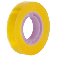 Milan Cinta Adhesiva Transparente - 12mm x 33m - Amarillo Transparente