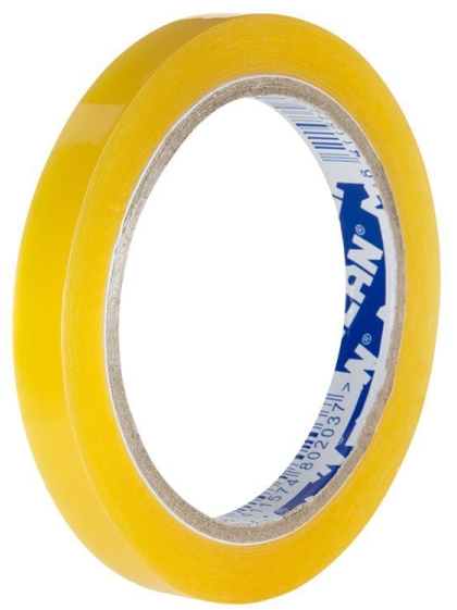 Milan Cinta Adhesiva Transparente - 12mm x 66m - Amarillo Transparente