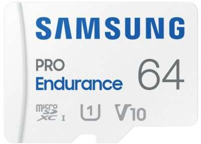 Imagen extra Samsung Pro Endurance MicroSDXC 64GB UHS-I V10 + Adaptador