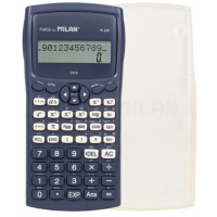 Milan Coleccion 430 M240 Calculadora Cientifica 10+2 Digitos - Pantalla de 2 Lineas - 240 Funciones - Azul