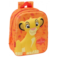 Safta El Rey Leon Mochila Guarderia 3D - 22x27x10cm - Naranja