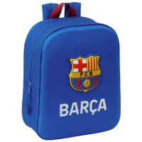 Safta F.C. Barcelona Mochila Guarderia 3D - 22x27x10cm - Azul