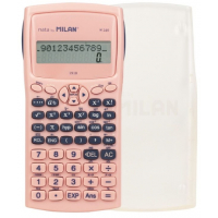 Milan Coleccion 430 M240 Calculadora Cientifica 10+2 Digitos - Pantalla de 2 Lineas - 240 Funciones - Rosa