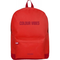 Dohe Daypack Colour Vibes Mochila Escolar - Rojo