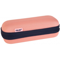 Milan Coleccion 430 Estuche Portatodo Ovalado Semirrigido -Tejido Resistente - Rosa