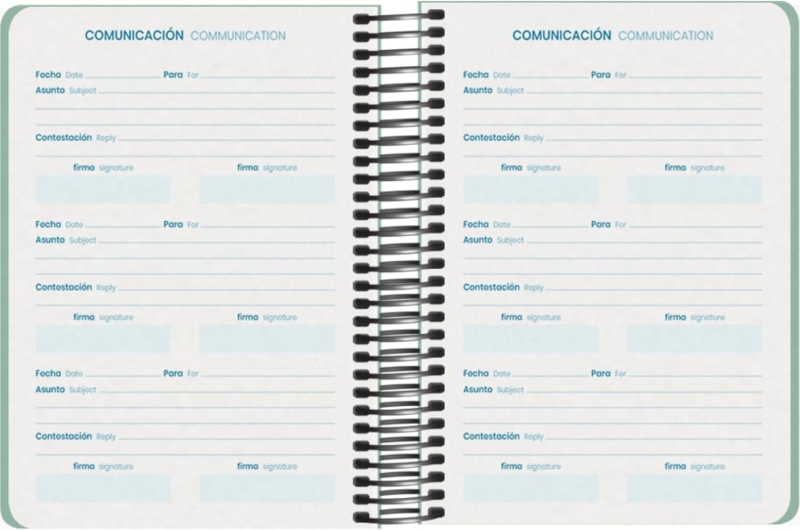 Imagen extra Dohe Esencial Agenda Escolar 25/26 Espiral A6 - Dia Pagina - Papel 70g/m2 - Cubierta en Polipropileno - Verde