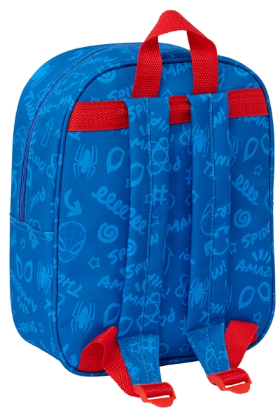 Imagen extra Safta Spider-Man Mochila Guarderia 3D - 22x27x10cm - Azul