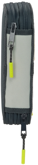 Imagen extra Safta Real Madrid 1ª Equipacion 24/25 Plumier 28 Pcs - 2 Compartimentos - 28 Piezas - 12.5x19.5x4cm - Blanco/Negro