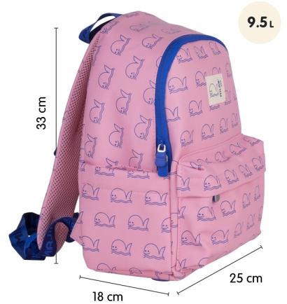 Imagen extra Milan Coleccion 460 Mochila Infantil Casual 9.5L - 2 Bolsillos Laterales - Rosa/Azul