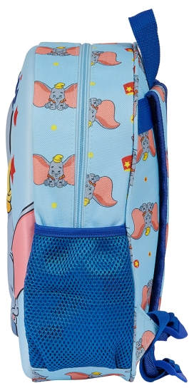 Imagen extra Safta Dumbo Mochila 3D - Portabotellas - 27x33x10cm - Azul Claro