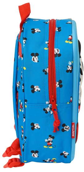 Imagen extra Safta Mickey Mouse Mochila Guarderia 3D - 22x27x10cm - Azul
