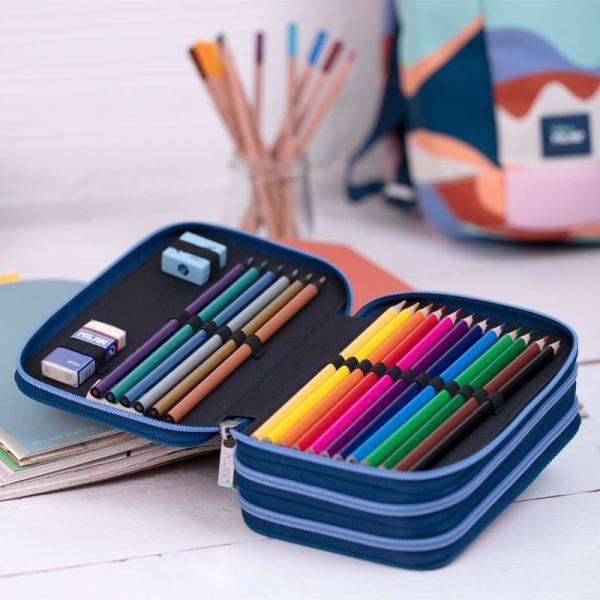 Imagen extra Milan The Fun Plumier de 3 Pisos con Contenido