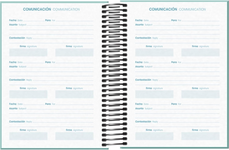 Imagen extra Dohe System Agenda Escolar 25/26 Espiral A6 - Dia Pagina - Papel 70g/m2 - Cubierta de Carton Plastificado - Verde