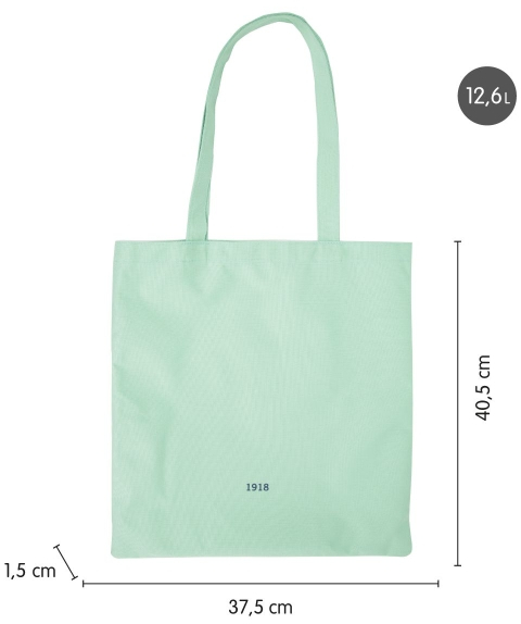 Imagen extra Milan Coleccion 430 Tote Bag Bolsa de Tela - 50x38x41cm - Tejido 'ripstop' - Verde