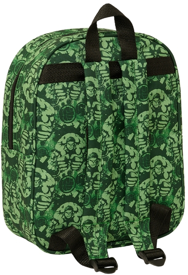Imagen extra Safta Hulk Mochila Guarderia 3D - 22x27x10cm - Negro/Verde