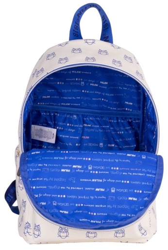 Imagen extra Milan Coleccion 460 Mochila Infantil Casual 9.5L - 2 Bolsillos Laterales - Beige/Azul