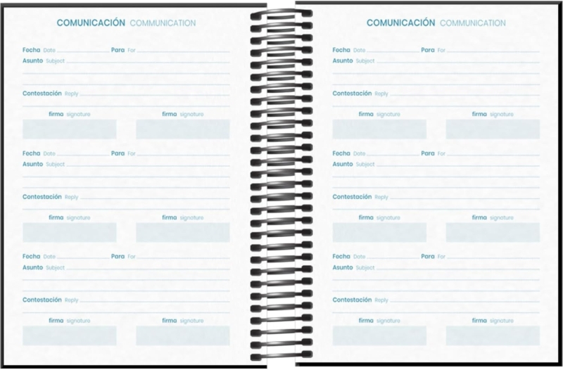 Imagen extra Dohe System Agenda Escolar 25/26 Espiral A6 - Dia Pagina - Papel 70g/m2 - Cubierta de Carton Plastificado - Negro
