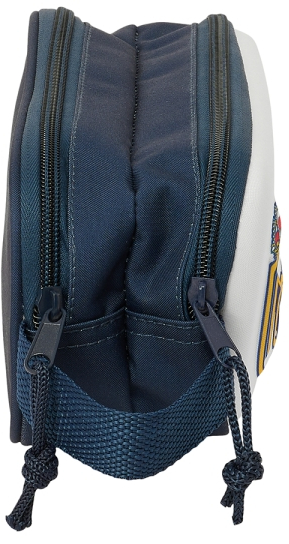 Imagen extra Safta Real Madrid Estuche Portatodo 3D - 2 Compartimentos - - 21x8x6cm - Blanco/Negro
