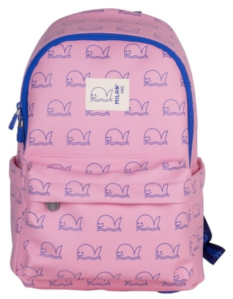 Milan Coleccion 460 Mochila Infantil Casual 9.5L - 2 Bolsillos Laterales - Rosa/Azul