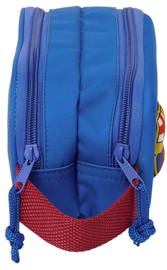 Imagen extra Safta F.C. Barcelona Estuche Portatodo 3D - 2 Compartimentos - - 21x8x6cm - Azul